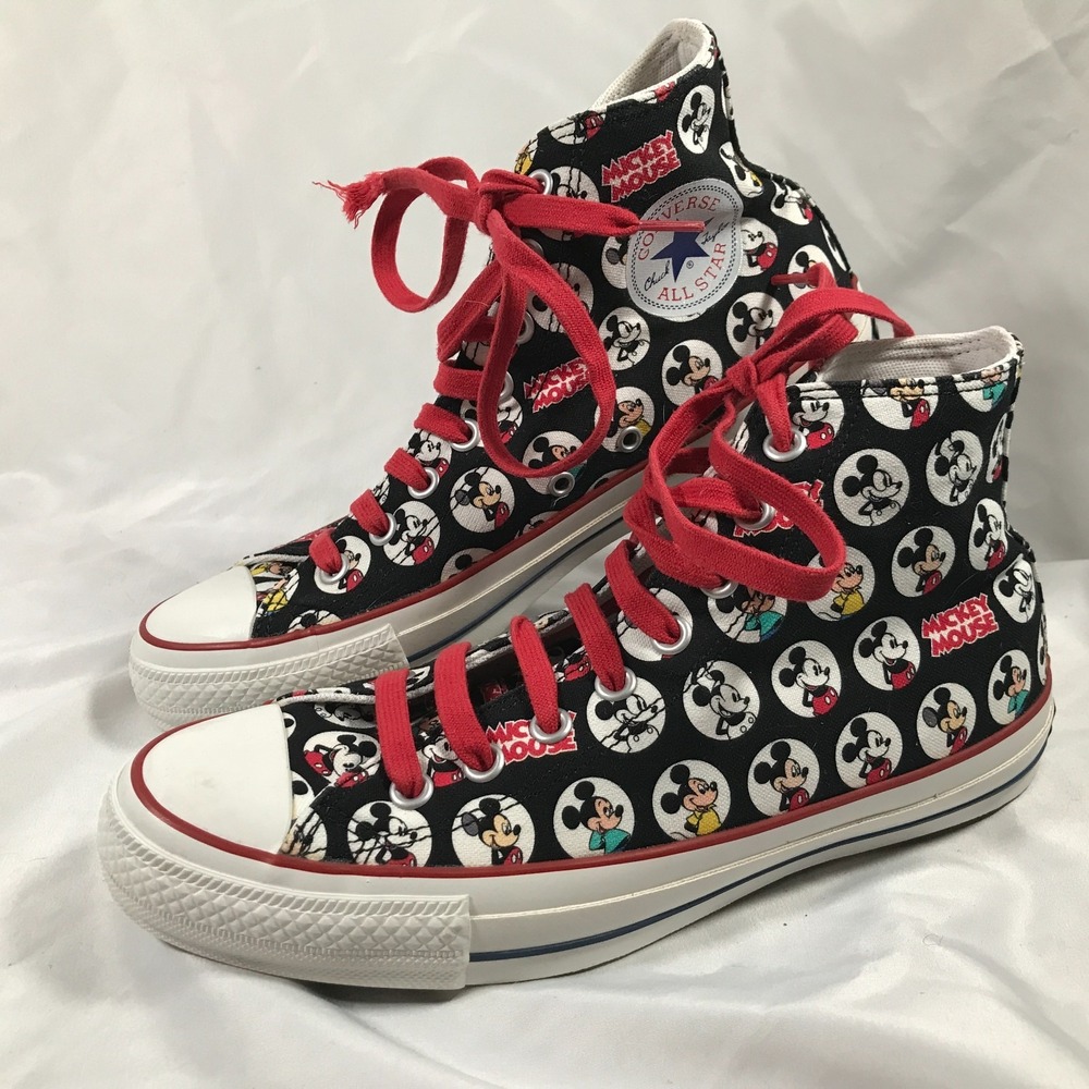 Converse Chuck Taylor‎ All Star 100 Mickey Mouse 90 Years Mens US 8 26.5cm